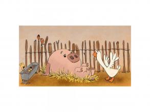 Malac és Liba kirándul diafilm