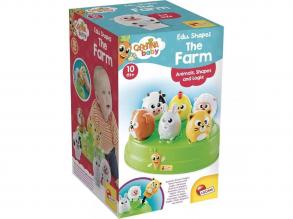 Carotina baby: Farm állatos formaillesztő játék - Lisciani