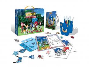 Sonic Kreatív színező szett táskában  Lisciani