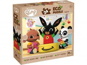 Bing és barátai zenélnek 24db-os Eco puzzle 70x50cm - Lisciani