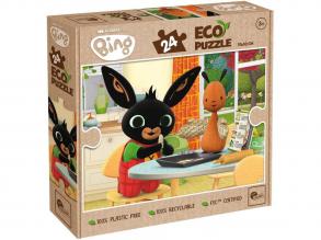 Bing és Flop sütit süt 24db-os Eco puzzle 70x50cm - Lisciani
