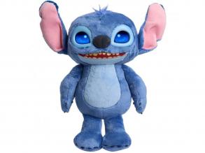 Stitch interaktív plüssfigura többféle hangulattal, 30 cm