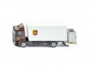 SIKU MAN LKW UPS teherautó hátsó emelővel 1/50