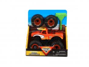 Hot Wheels Monster Jam Mechanix: El Toro Loco szerelhető autó szerszámokkal, 1:32