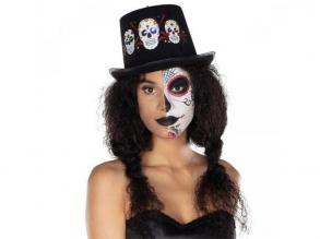 A La Catrina kalap LED világítással