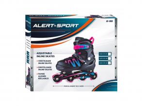 Alert Inline Skate görkorcsolya, 39-42, rózsaszín