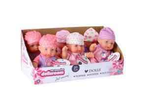 Puhatestű baba, 20 cm-es, többféle, 1 db