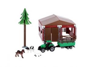 Farm traktorral és állatokkal játékszett