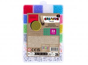 Creafun dísz gyöngy szett 24 fajta
