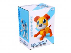 Többfunkciós robot kutya Baby Rick narancssárga