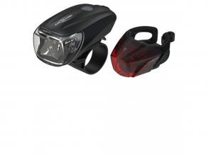 Újratölthető LED kerékpárlámpa készlet