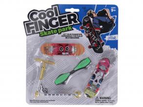 Mini ujj gördeszka rollerrel, többféle szett