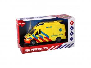 Mentőautó fénnyel és hanggal (holland)