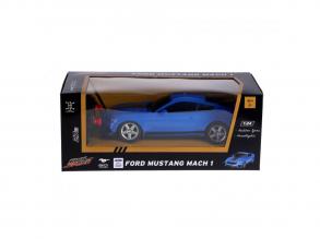Rádióvezérelt autó Ford Mustang Mach 1 kék, 1:24