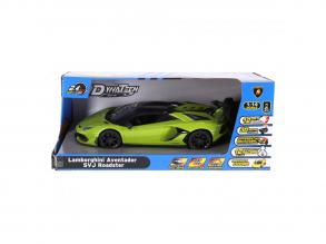 Rádiótávirányítású autó Lamborghini Aventador neon zöld, 1:14 2,4 ghz