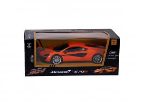 Rádiós vezérlésű autó McLaren 570S narancssárga, 1:24
