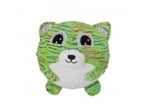 Pluchiez felfújható ugráló szőrös labda, macskás, 23 cm, többféle, 1 db