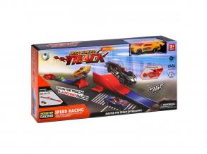 Mini stunt versenypálya kisautóval, többféle