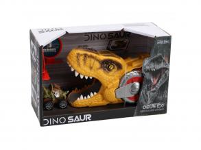 Dinós autó kilövő játékszett, többféle, 1 db