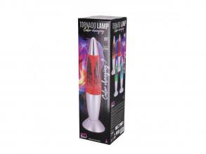 Színváltós tornádó lávalámpa, LED, USB, 35 cm