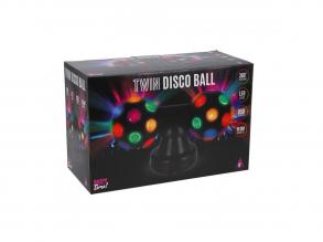 Party Time dupla diszkógömb, 10 cm