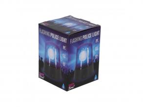 Party Time rendőrségi villogó fény, 11 cm