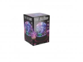 Party Time 2 az 1-ben LED csillagfény talppal