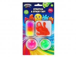 Tapadós ragacs labda és kéz szett