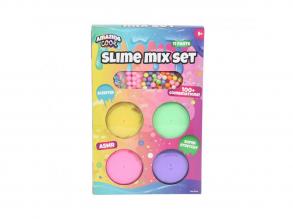 Amazing Cool Slime keverő szett, 11 darabos