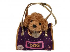 Pluchiez plüss kutyus táskában, többféle, 1 db
