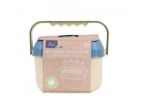 Jipy bioplasztik formaválogató vödör, 10 részes