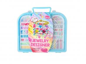 Mega karkötő-és nyaklánc készítő szett, 30 darabhoz