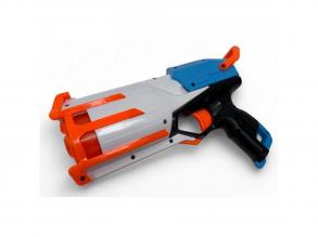Nerf Sidearm szivacslövő pisztoly, doboz nélkül, 6 darts