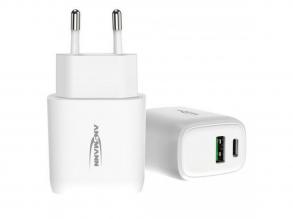 Intelligens USB töltő 3000 mA 2 portos