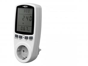 Energiaköltségmérő állítható tarifával és memóriafunkcióval