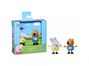 Peppa malac: Emily Elephant és Freddy Fox 2 db-os figura szett - Hasbro