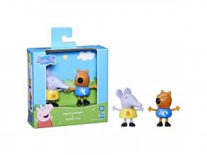 Peppa malac: Emily Elephant és Freddy Fox 2 db-os figura szett - Hasbro