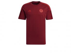 Fcb Tr Adidas férfi piros/fehér színű futball póló