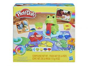 Play-Doh: Békák és színek kezdő készlet 4db gyurmával - Hasbro