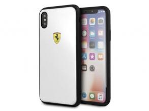 Ferrari On-Track iPhone X fehér logóval akril tok