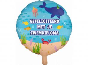 Úszódiploma fóliaballon, holland