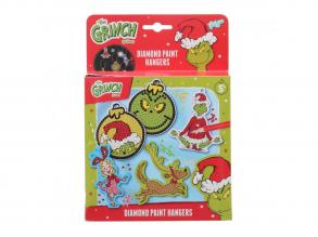 The Grinch gyémántfesték medálszett, 5 darab medálhoz, 1100 gyémánttal