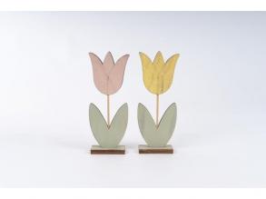 Tulipán dekoráció - többféle, 1 db