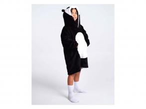 Noxxiez plüssállat kapucnis pulóver, M méret, panda