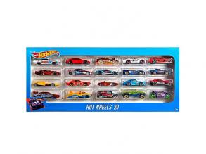 Hot Wheels 20db-os kisautó szett 1/64 - Mattel