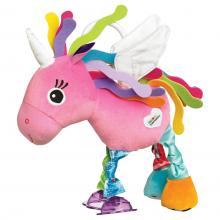 Csörgős póni baba plüss, 21 cm