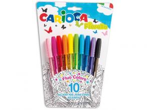 Fiorella színes golyóstóll 10 db-os készlet - Carioca