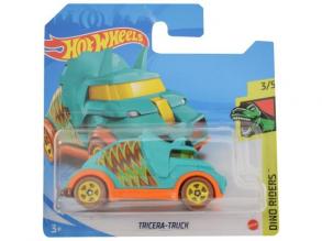 Hot Wheels: Tricera-Truck türkizkék kisautó 1/64 - Mattel