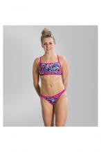 Flip Rev Speedo női pink mintás színű fürdőruha