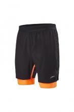 Lane Hybrid 16 Speedo férfi fekete/fluoreszkáló narancsárga színű rövid nadrág